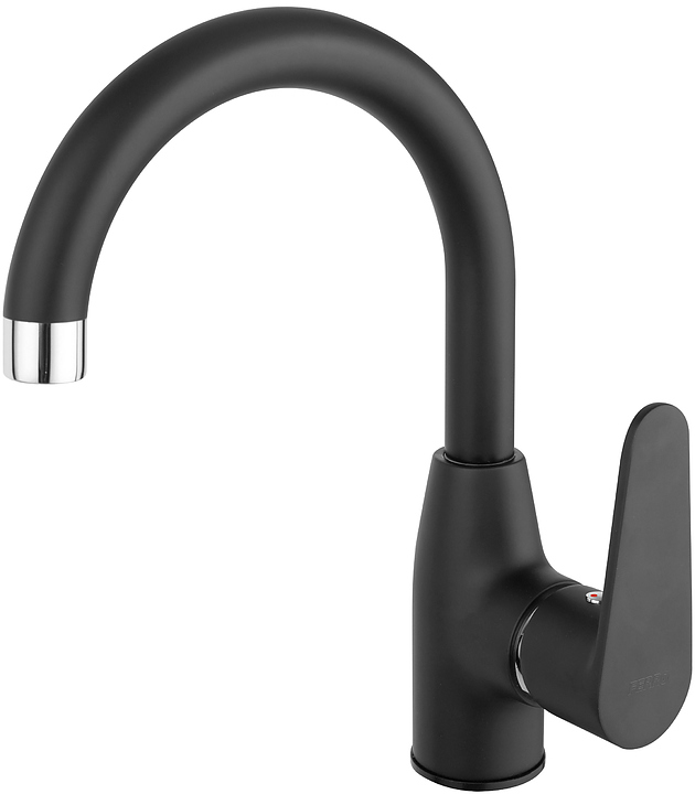 Смеситель для раковины FERRO ALGEO BAG2ABL чёрный