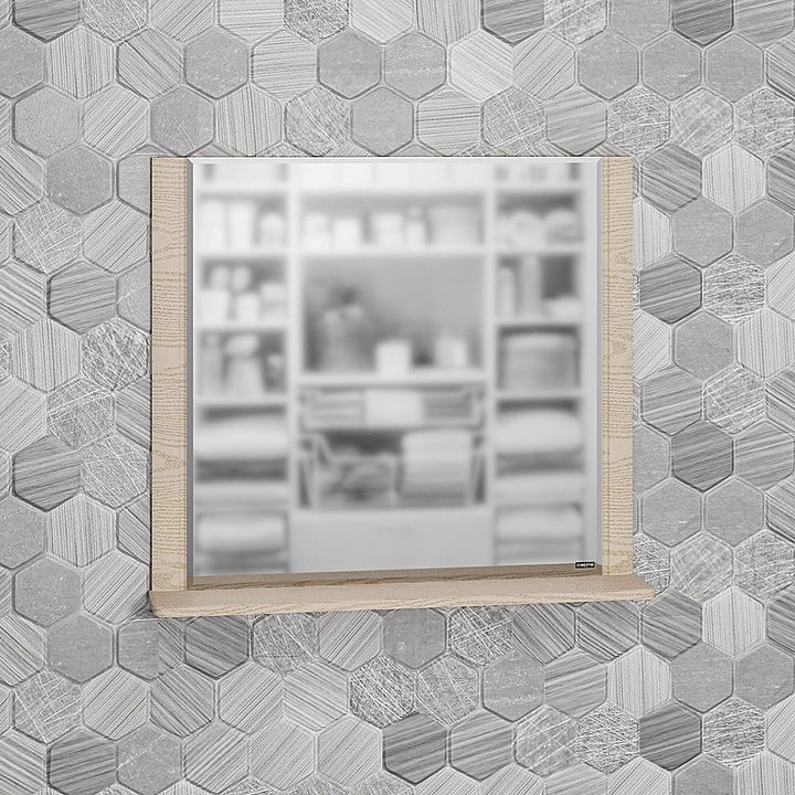 Зеркало СаНта Венера 80 бежевый дуб