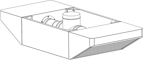 Зонт вытяжной RoboLabs RL407161