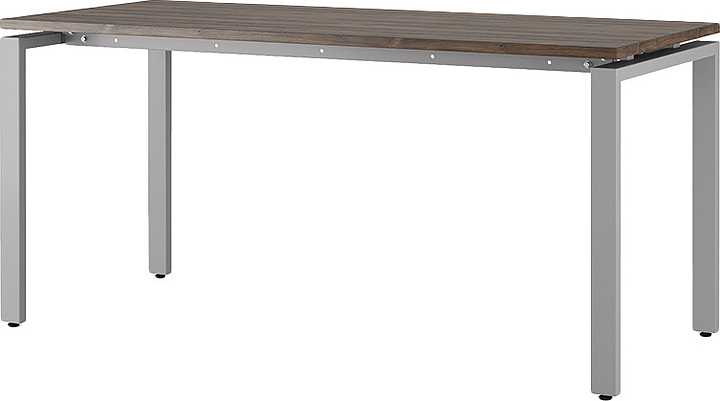 Стол компьютерный КОБОР КP-120/80 aluminum/charlston