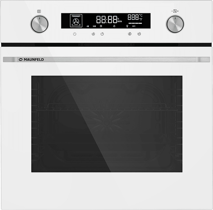 Духовой шкаф Maunfeld AEOH60106W белый / стекло