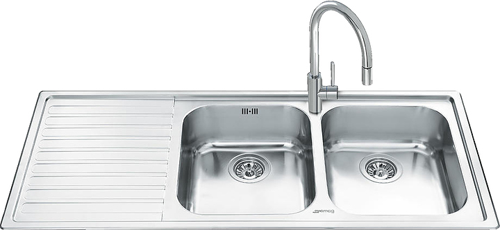 Кухонная мойка SMEG LM116S-2