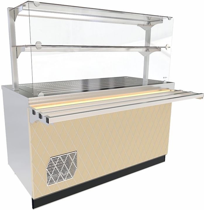 Прилавок-витрина холодильный Abat Сэйла ПВВ(Н)-70Е-07-НШ ромб