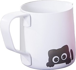 Питчер P.L. Barbossa S0811 Coffee Classic Color "Seal" 100 мл (нерж. сталь) белый