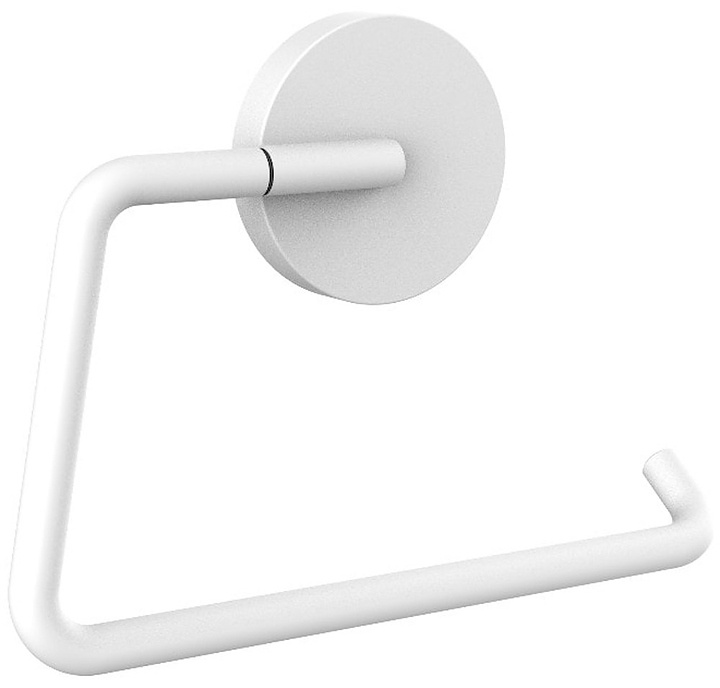 Держатель для туалетной бумаги EMCO Round белый
