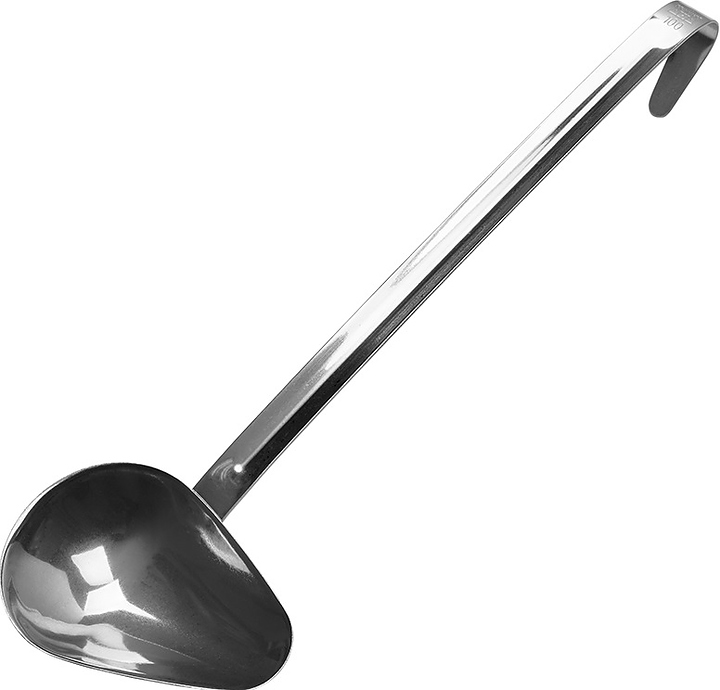 Ложка соусная Luxstahl №3 L=28 см 100 мл (нерж. сталь)