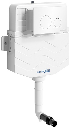 Бачок скрытого монтажа Wasserkraft Aller 10TLT.031.ME.WH02