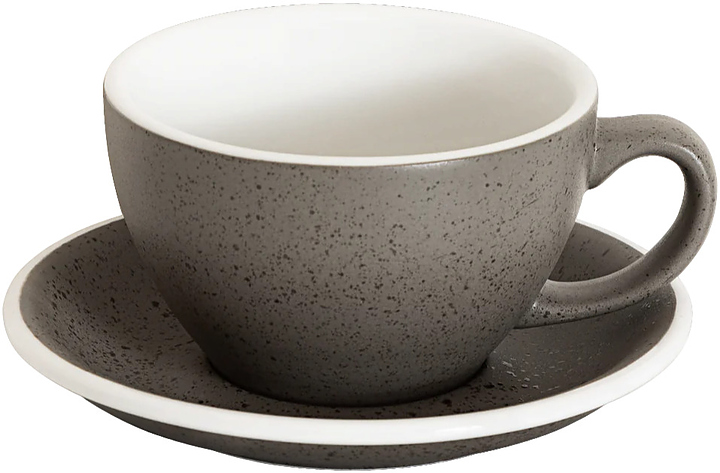 Кофейная пара Loveramics Egg Latte Cup 300-68BGL/69BGL 300 мл, гранитный (granite)