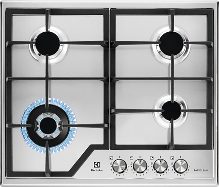 Варочная панель газовая Electrolux KGS64362XX нерж. сталь