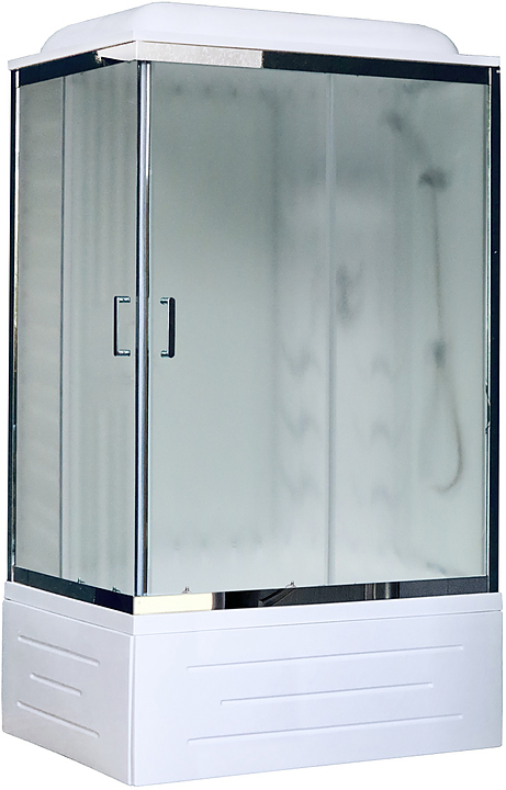 Душевая кабина с гидромассажем Royal Bath RB8120BP3-WC-CH-R правая 120х80 см