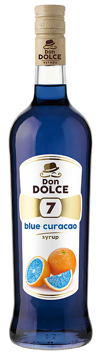 Сироп Don Dolce 75353 Блю Курасао 1 л (бутылка стекло)