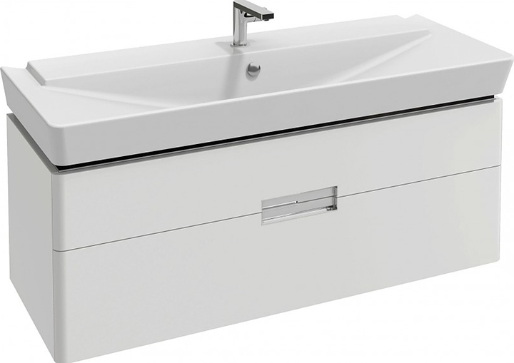 Тумба Jacob Delafon REVE EB1137-G1C 120 см, белый блестящий лак