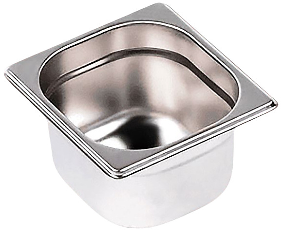 Гастроемкость Rock Kitchen 816-4 GN 1/6 (176x162х100 мм) нерж. сталь