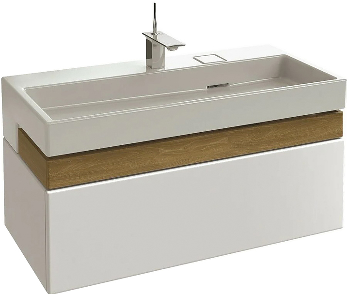 Тумба Jacob Delafon TERRACE EB1187-G1C 100 см, белый блестящий лак