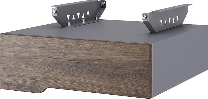 Тумба подвесная КОБОР T-1 graphite/charlston