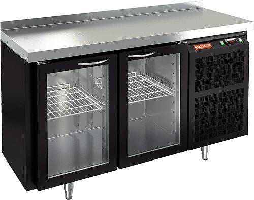 Стол холодильный барный HICOLD BNG 11 HT BAR Black