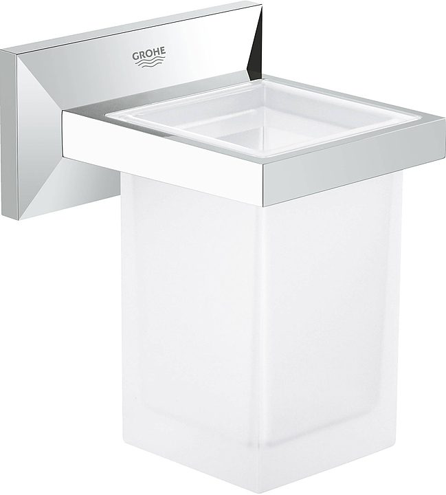 Стакан для зубных щеток с держателем Grohe Allure Brilliant 40493000 хром