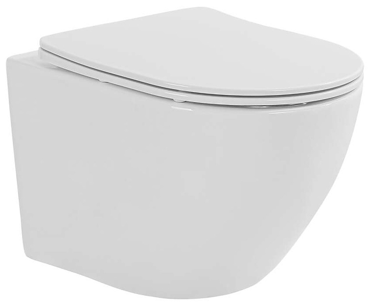 Унитаз подвесной с сиденьем Taliente Amato Tornado 3 AM55003 36х49х37 см белый