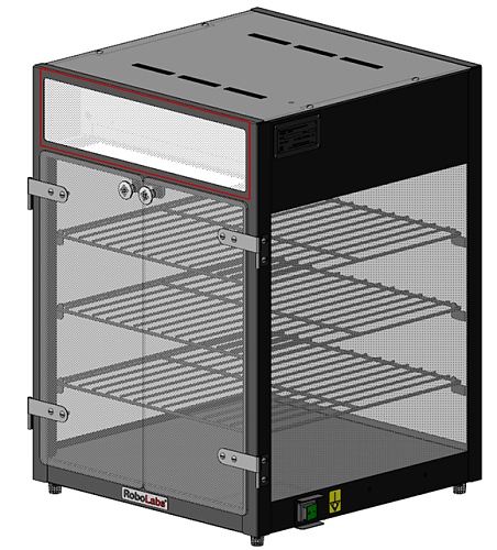 Витрина тепловая для начос RoboLabs VTN-490-B