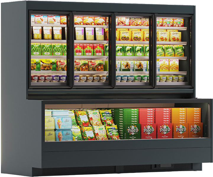 Шкаф-бонета морозильная MAGMA Sapphire Сombi 2500