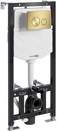 Система инсталляции для подвесного унитаза Wasserkraft Aller 10TLT.010.ME.MG02