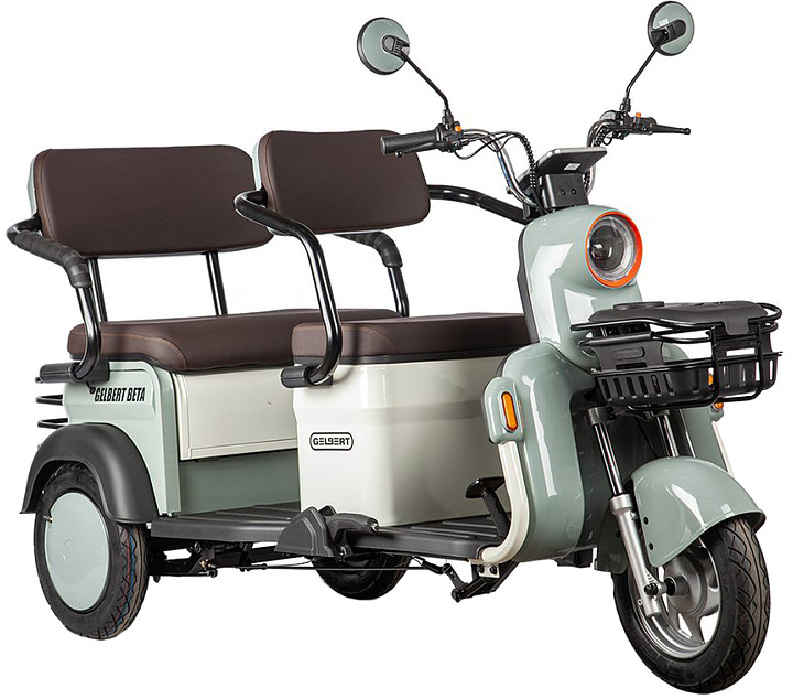 Трицикл Rutrike Gelbert Beta зелено-белый