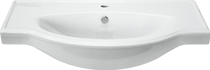 Раковина мебельная SANITA LUXE Classic 90 CLS90SLWB01 89x46 см, керамика