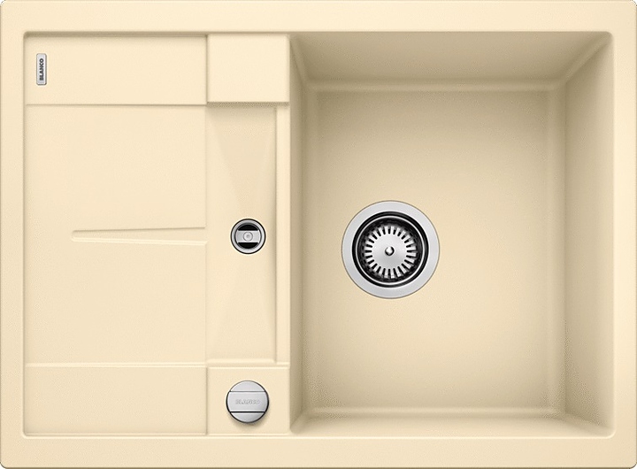 Кухонная мойка Blanco METRA 45 S COMPACT SILGRANIT шампань