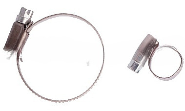 Комплект нержавеющих хомутов Carel KITCLER001