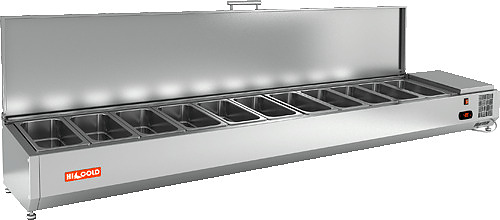 Витрина холодильная HICOLD VRTU 2495 (1/4)