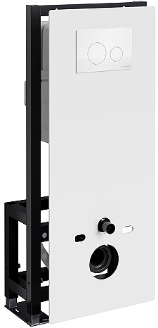 Система инсталляции для подвесного унитаза Wasserkraft Glan 66TLT.010.ME.WH.WM02