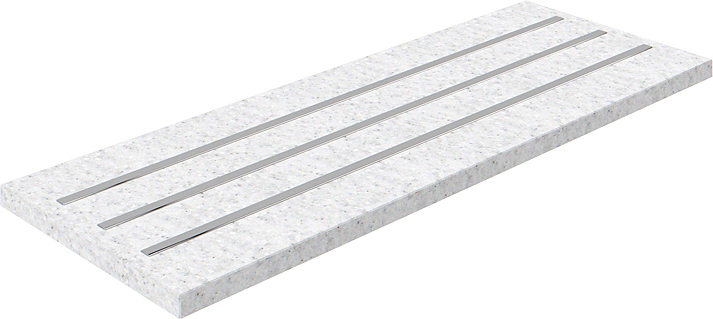 Направляющая для подносов Luxstahl Premium 1200 мм