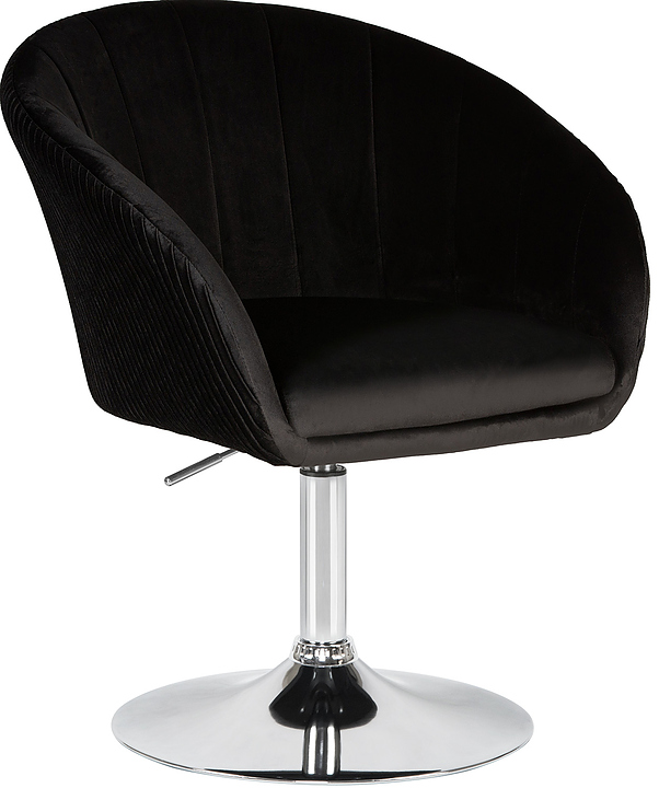 Кресло обеденное DOBRIN 8600-LM EDISON (черное)