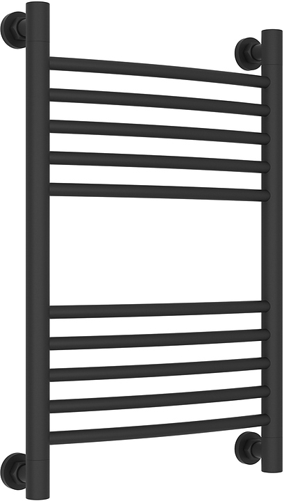 Полотенцесушитель водяной Сунержа Богема+ 60x40 см с выгнутой перемычкой, темный титан муар