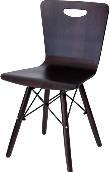 Стул BentWood Бар /ЕМС темное дерево