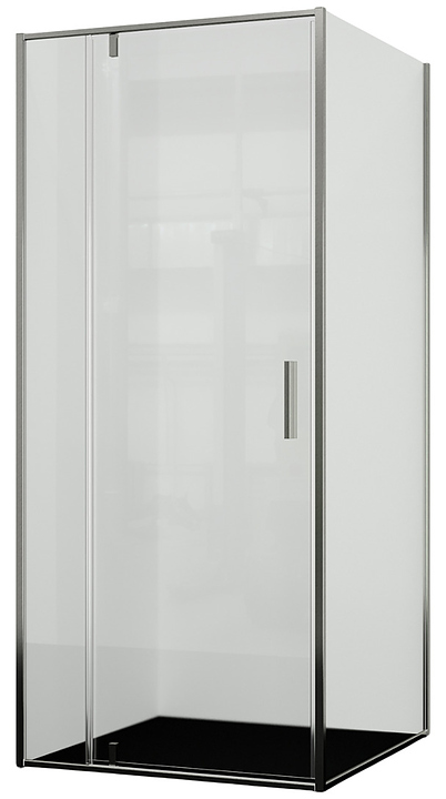 Уголок душевой Wasserkraft Spree 14P06 1200х800х2000 мм, никель