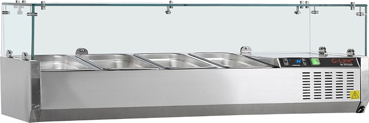 Витрина холодильная для ингредиентов TEFCOLD GVC33-120