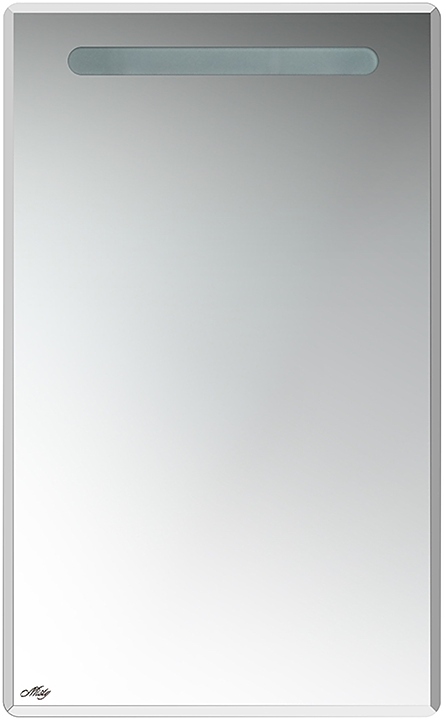 Шкаф зеркальный Misty Ирис-50 51х71 см левый, белый
