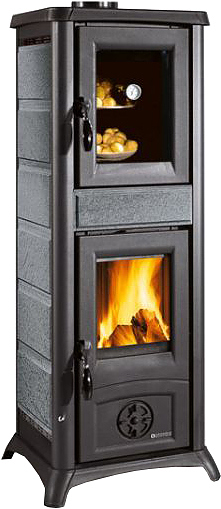 Дровяная печь-камин La Nordica Gemma Forno Natural Stone