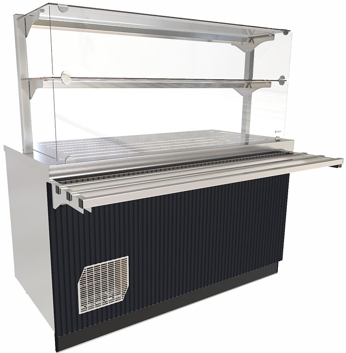 Прилавок-витрина холодильный Abat Сэйла ПВВ(Н)-70Е-07-НШ волна