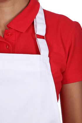 Фартук Клен Гриль 00301 белый хлопок