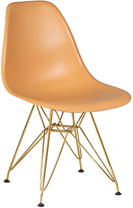 Стул обеденный DOBRIN 638APP-LMZL DSR (персиковый, золотой)