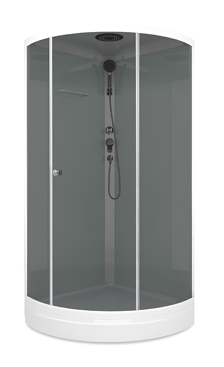 Душевая кабина Domani-Spa Simple 99 DS01Sm99LWT00 90х90 см