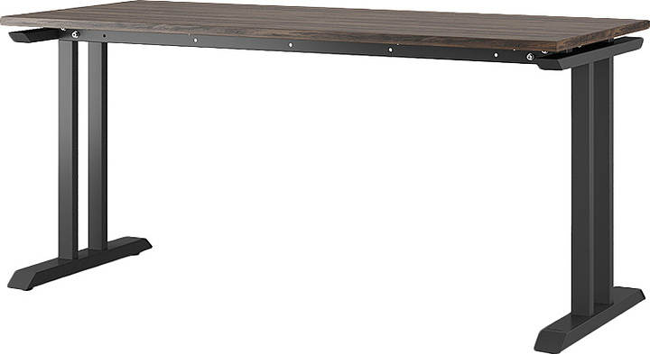 Стол офисный КОБОР T-160/60 black/charlston