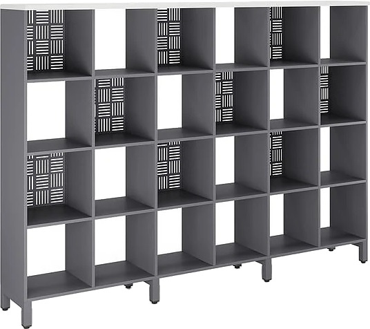 Стеллажная система КОБОР SQ-4X6 graphite/premium