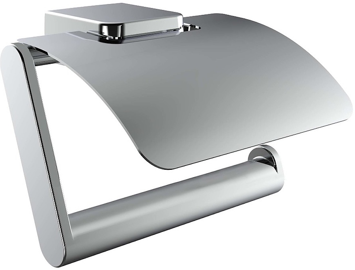 Держатель для туалетной бумаги с крышкой EMCO Trend хром