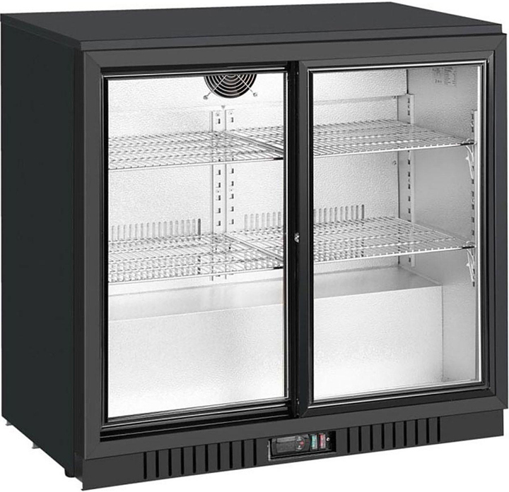 Шкаф холодильный барный Cooleq BF-210S черный