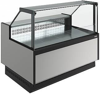 Витрина тепловая Carboma Bavaria 4 GC110 SH 1,25-1 версия 2.0 9006-9005