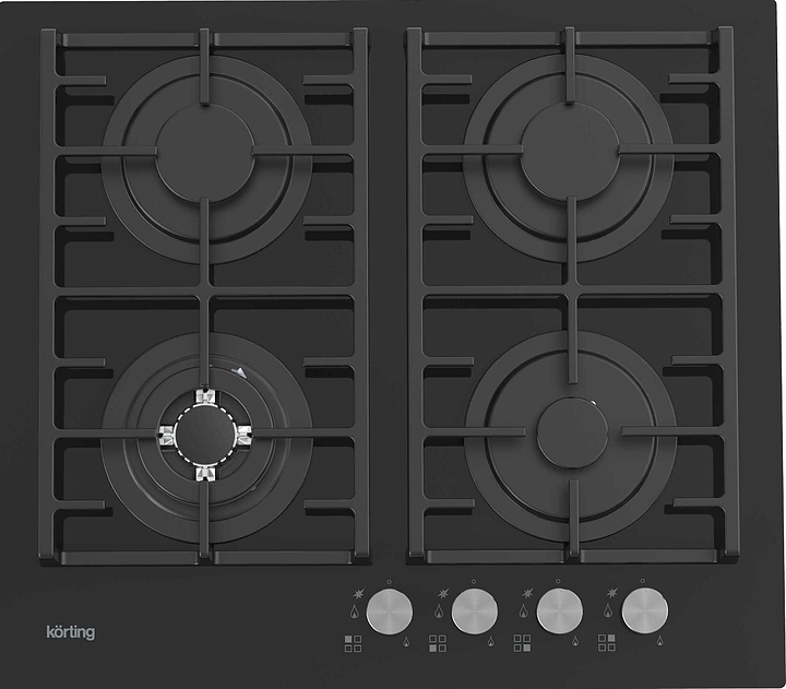 Варочная панель газовая Korting HGG 6825 CTN черная