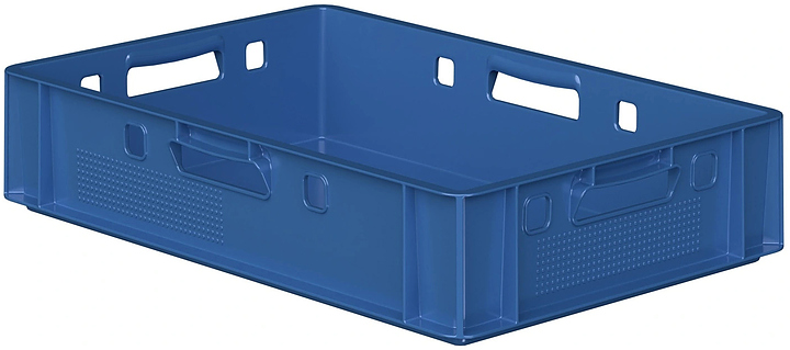 Ящик универсальный iPlast E1 FK-6412 600х400х120 мм голубой